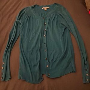 Old Navy blue cardigan, size M